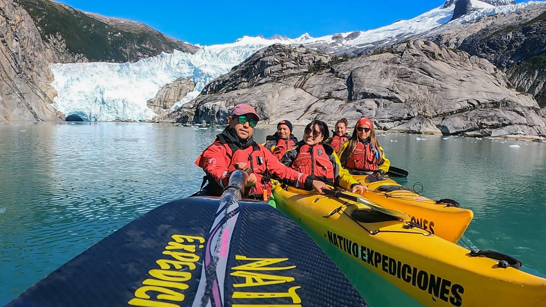 Glaciar Luis de Saboya + Kayak